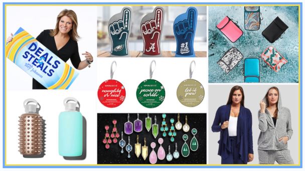 Gma Deals And Steals On Holiday Gifts Including Clothing Jewelry Water Bottleore