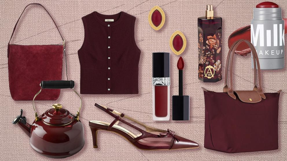 PHOTO: Shop burgundy for fall