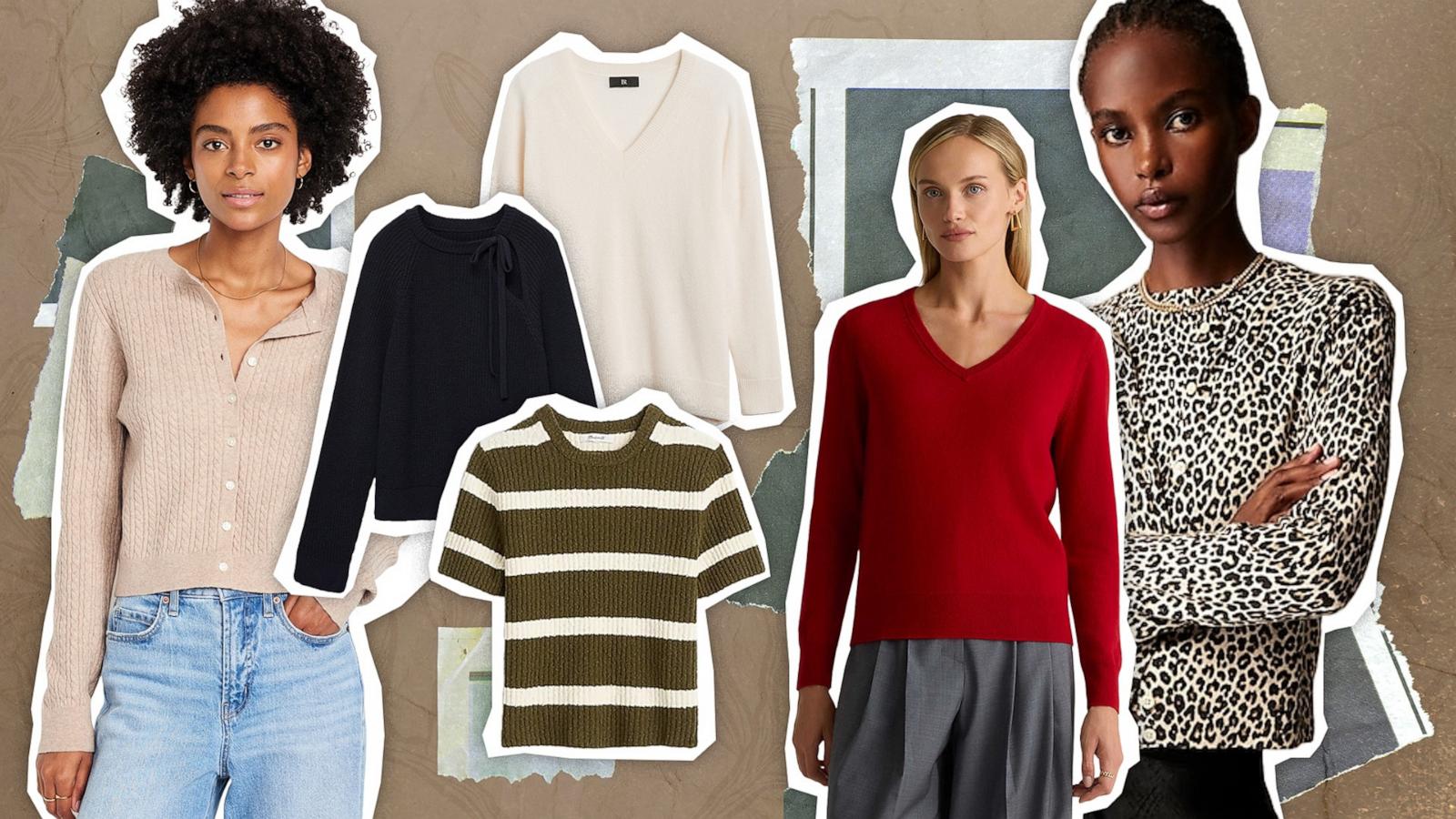 PHOTO: Shop women’s sweaters for fall