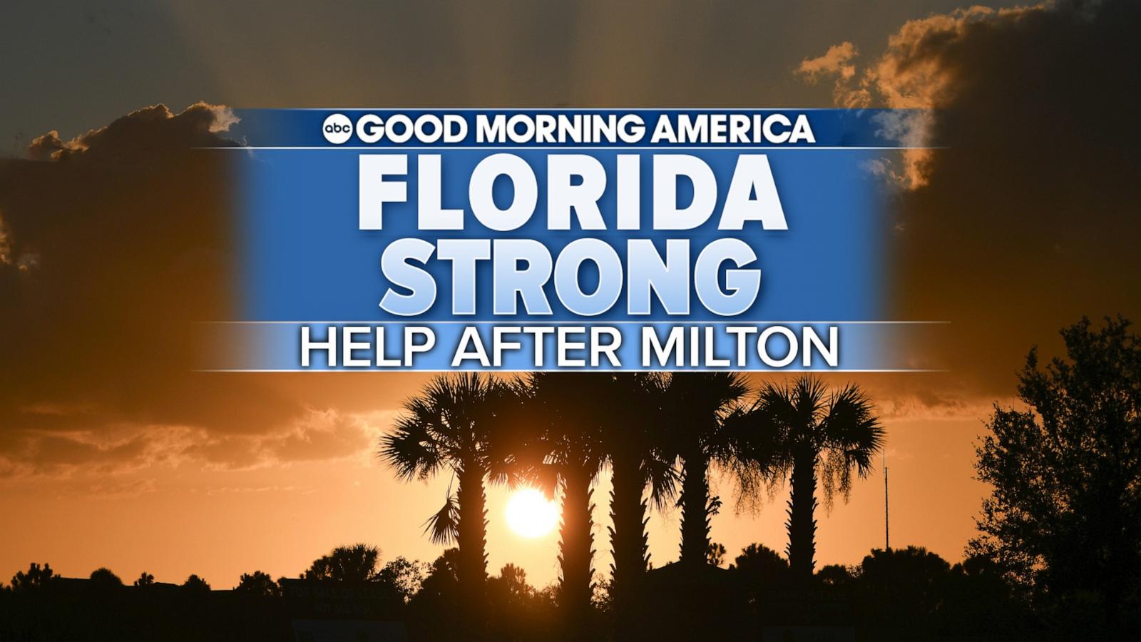 PHOTO: GMA Florida Strong: Help After Milton