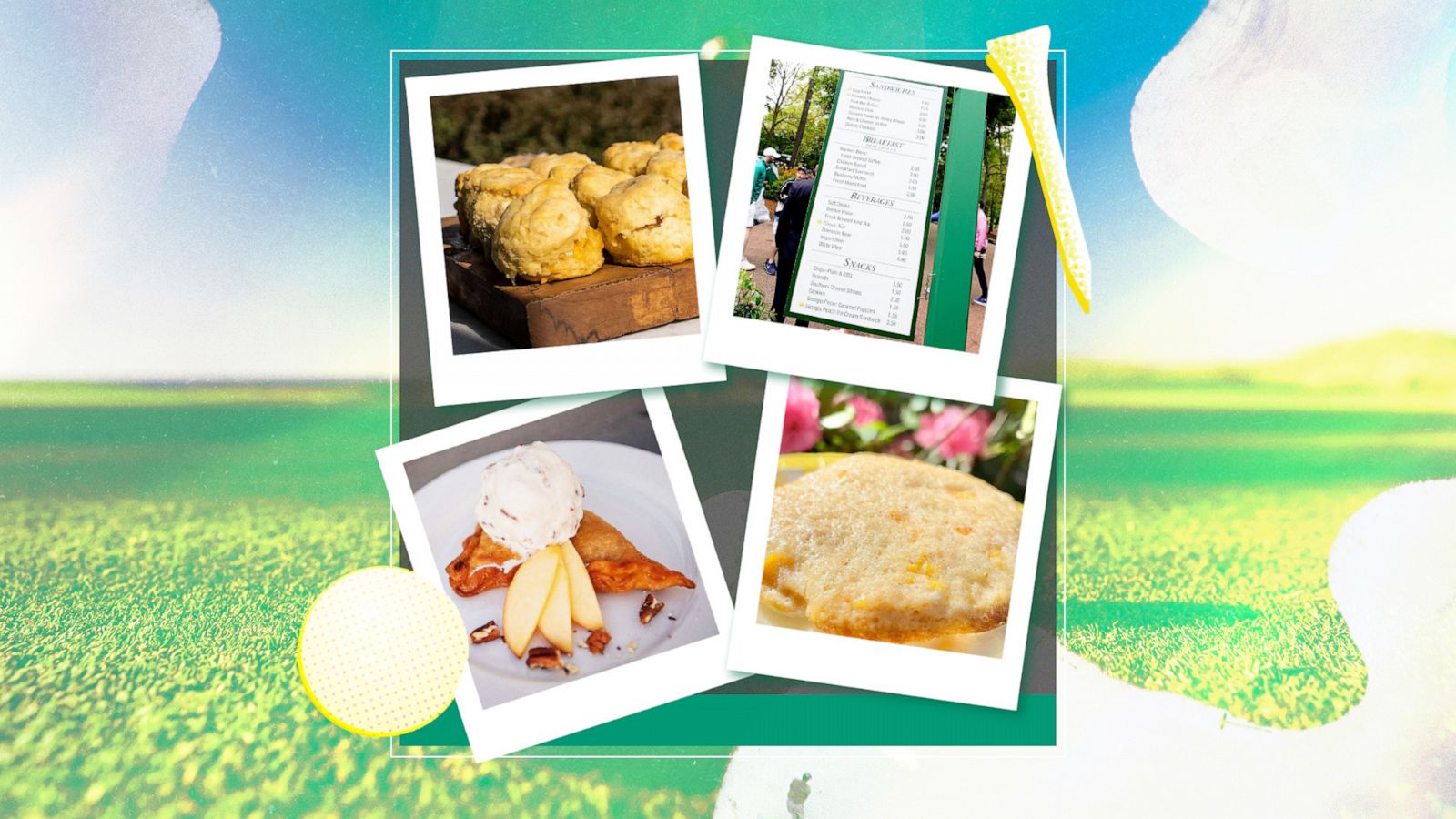 PHOTO: Recreate a taste of The Masters at home with these original recipes like Arnold Palmer jam and peach ice cream sandwiches.