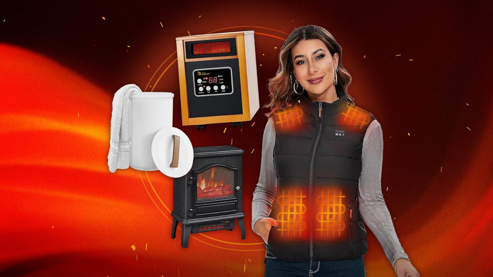 PHOTO: Shop space heaters, electric blankets and other warming devices