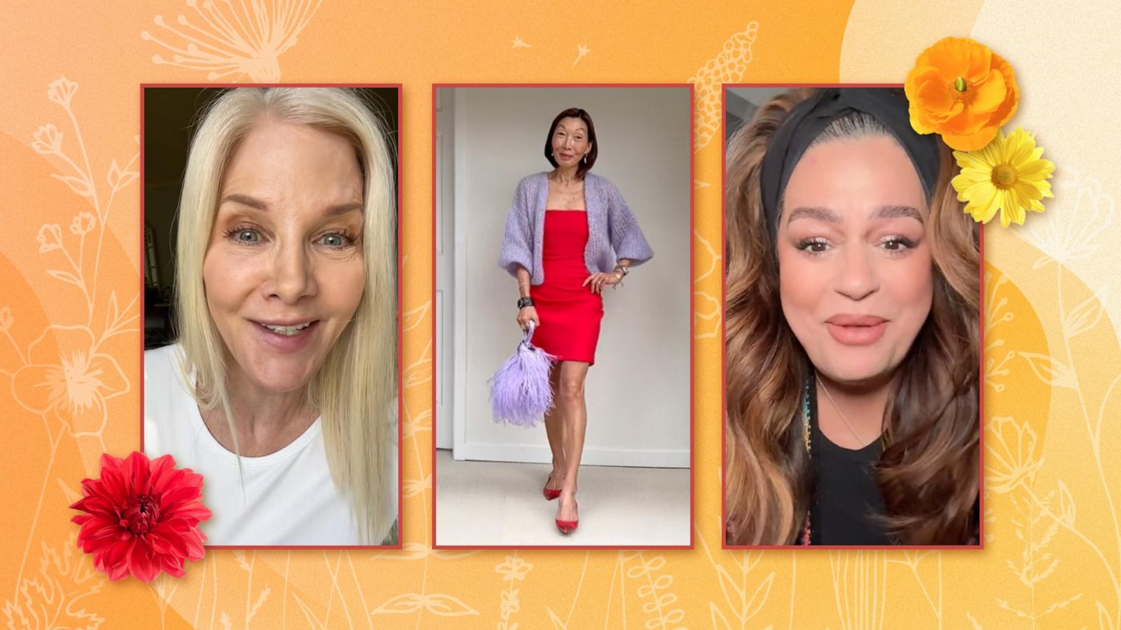 PHOTO: Influencers over 50 like Gym Tan, Cherie Gyllenswan and Karen Karlsen are changing the conversation on aging.