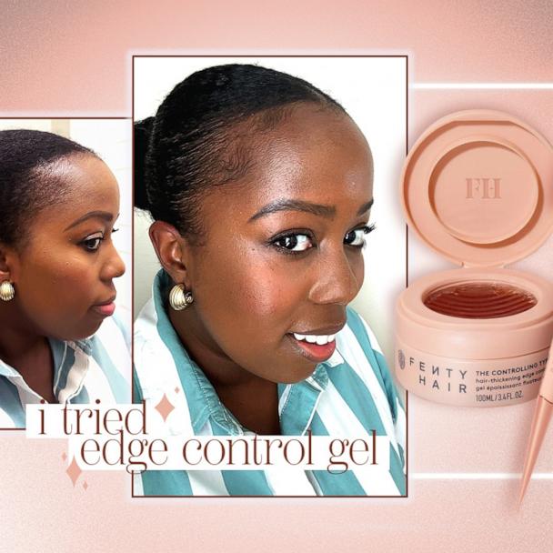 PHOTO: I tried Rihanna's Fenty Hair The Controlling Type  Hair-Thickening Edge Control Gel