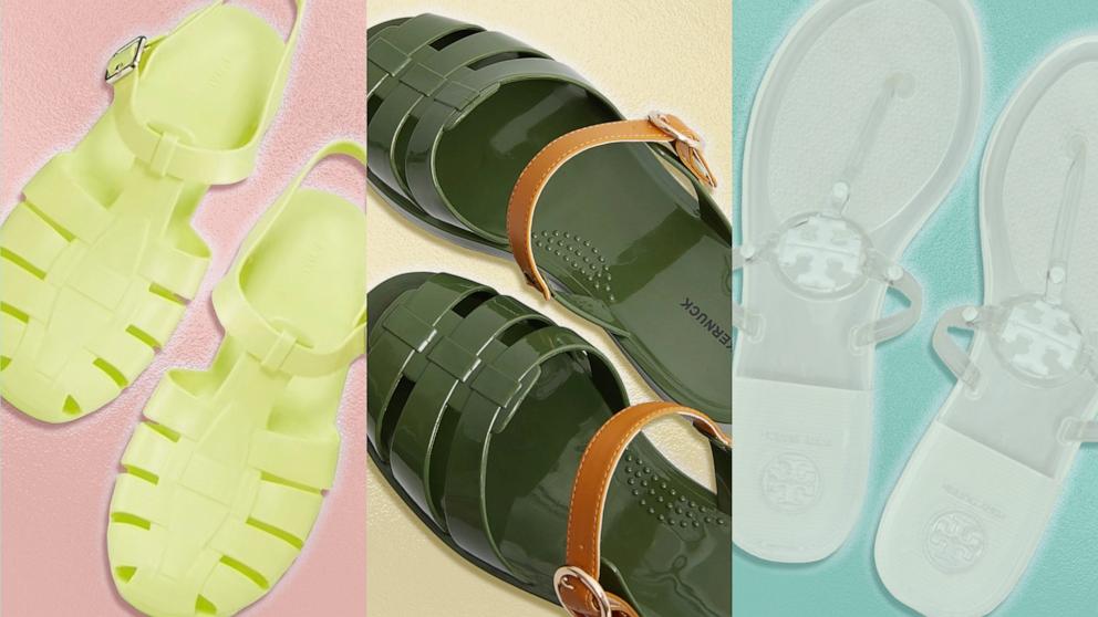 PHOTO: Shop jelly sandals for summer