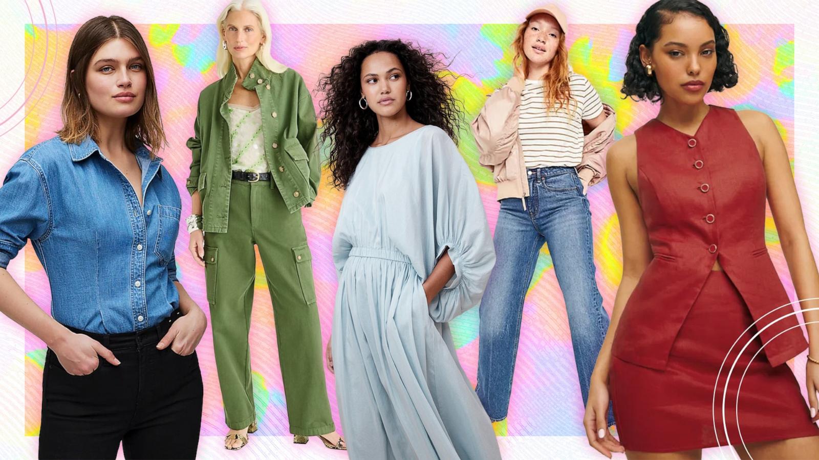 Spring new arrivals to shop right now: Shop dresses, sweaters, tops,  bottoms and accessories - Good Morning America
