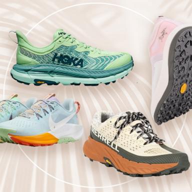 Trail running shoes from Nike, Hoka and more.