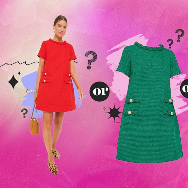 open lace back dress Jackie Red Dress 2 / Red main image 1