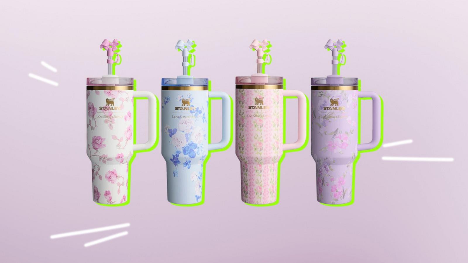 PHOTO: Stanley and LoveShackFancy partner on capsule collection of drink tumblers