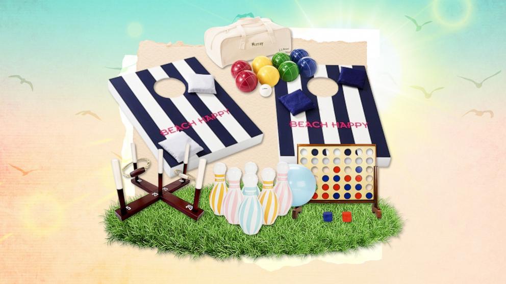 PHOTO: Lawn and beach games for summer