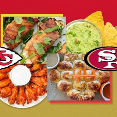 Super Bowl Sunday food trends and recipes to try for the Chiefs and 49ers big game rematch.