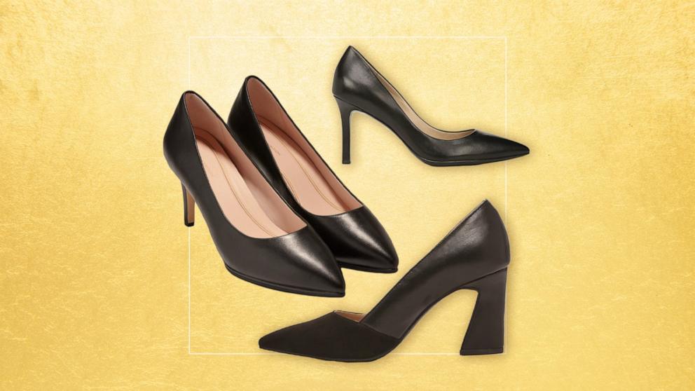 Black Court Shoe, Shoes