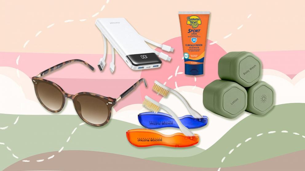 PHOTO: Travel must-haves for your next vacation.