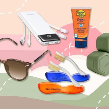 PHOTO: Travel must-haves for your next vacation.