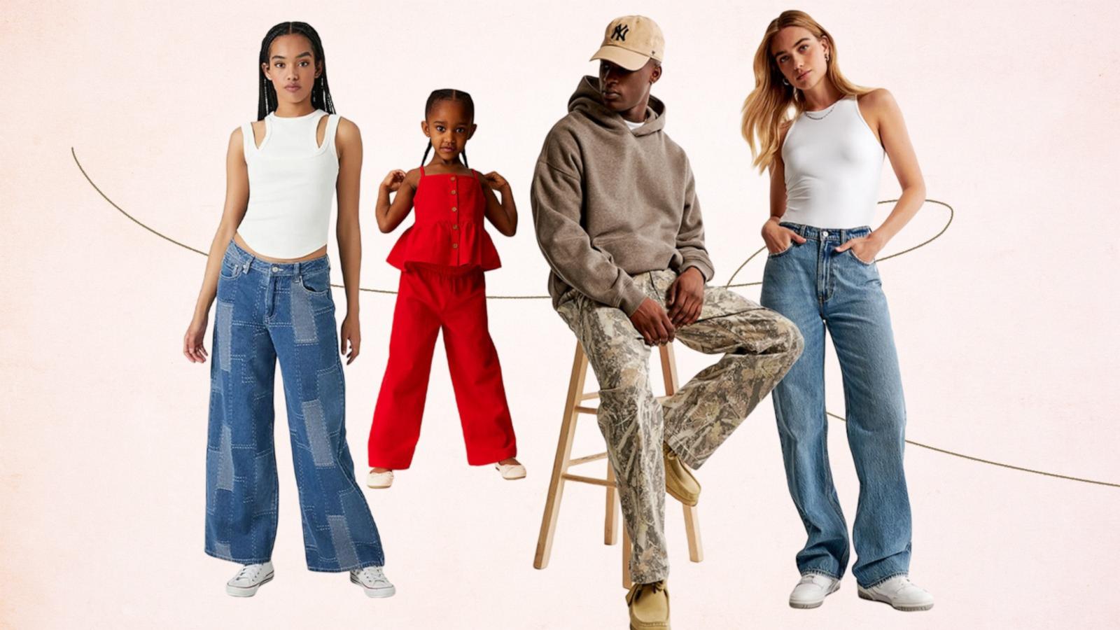 Check out the latest wide leg pants trend, and the best styles to shop now.