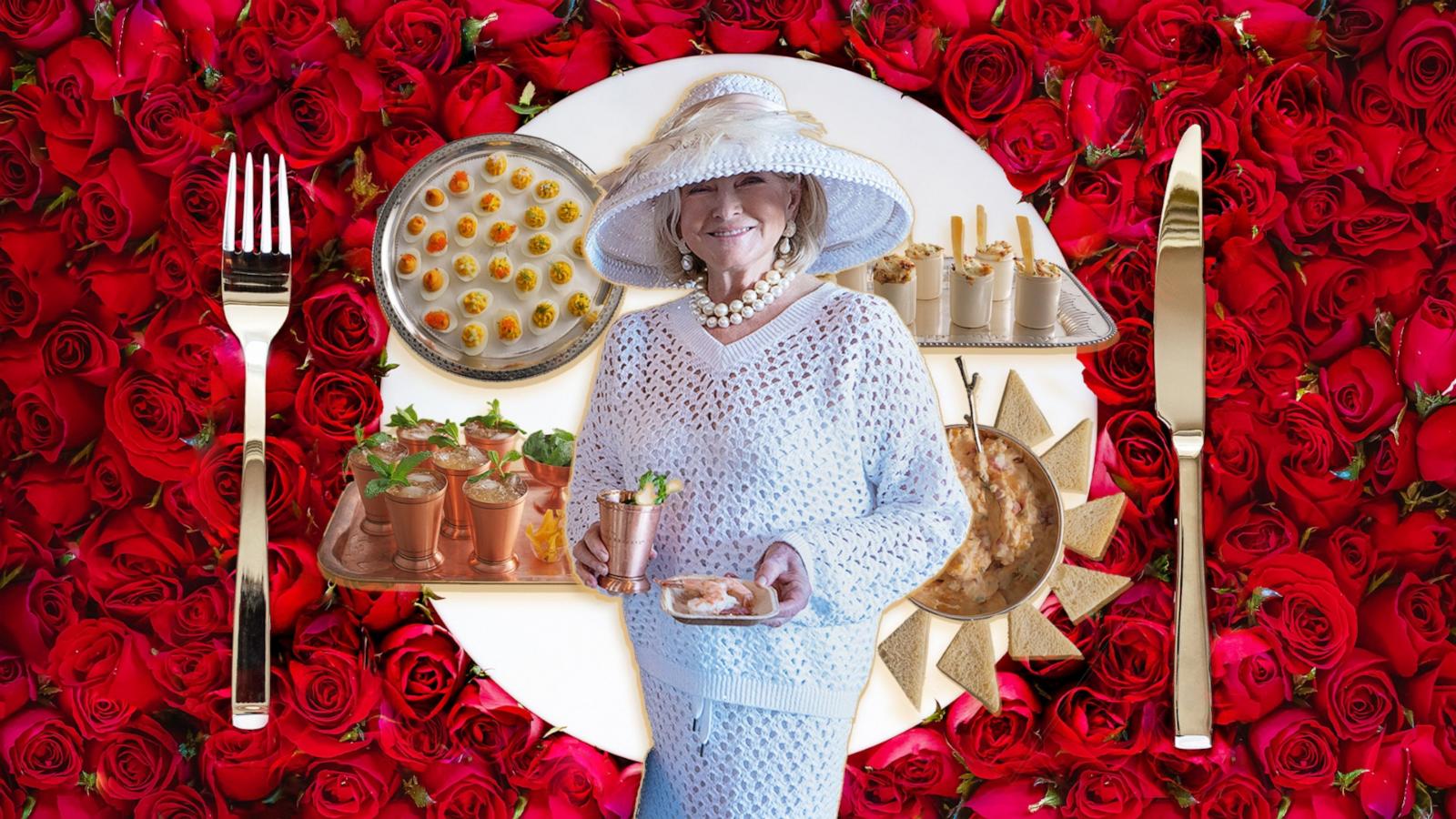How to make a Martha Stewart approved Kentucky Derby menu at home.