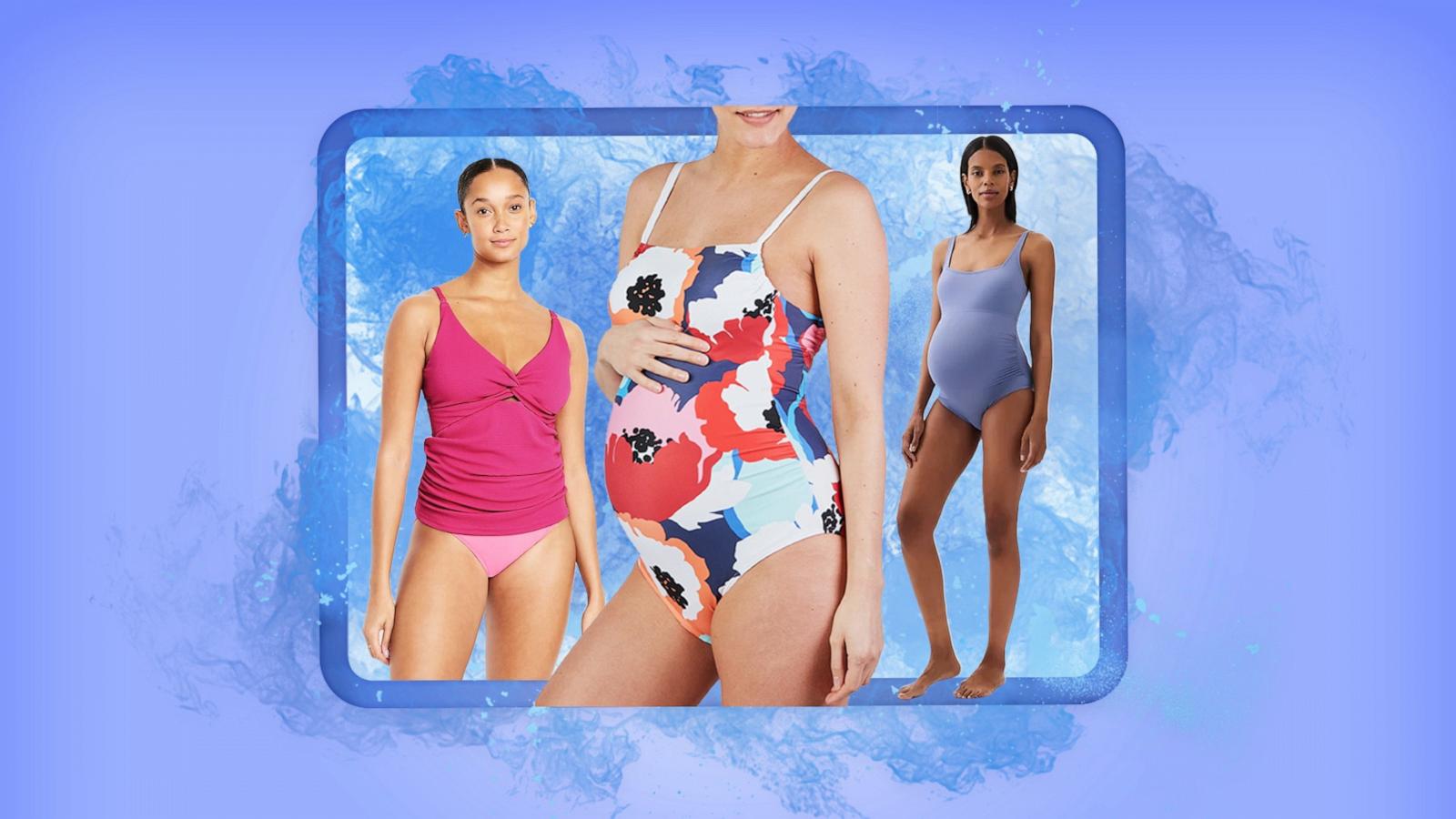 Found: A (Non-Maternity) One-Piece Swimsuit for your Entire Pregnancy - The  Mom Edit