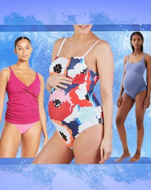 10 Black Maternity Swimsuits: Classic, Comfy + Cute - The Mom Edit