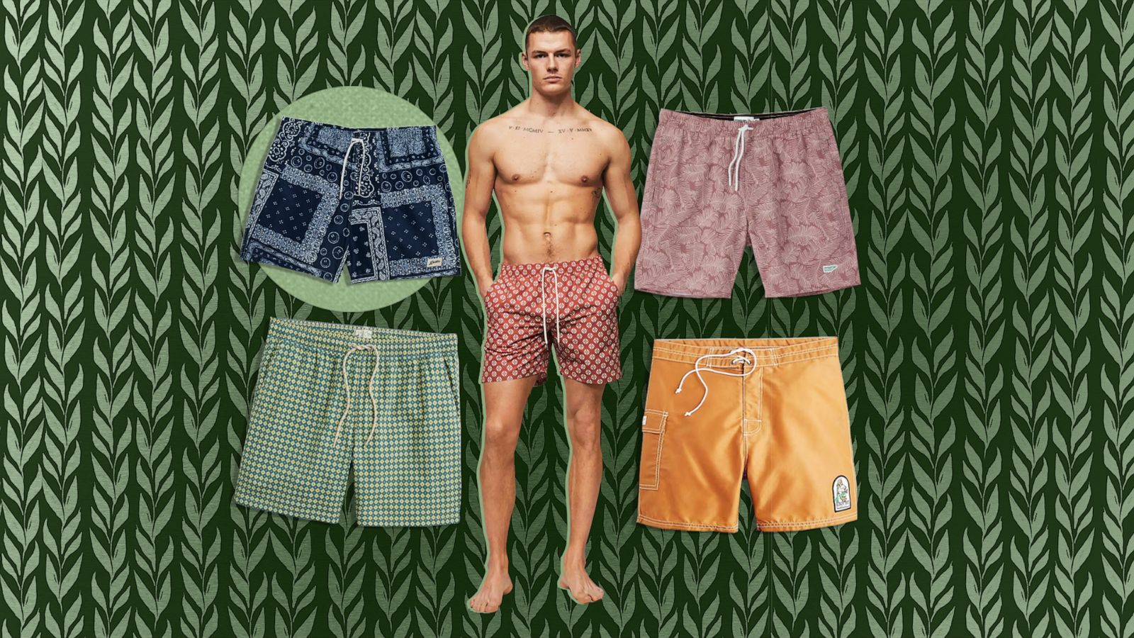 25 men's bathing suits: Shop stylish swim trunks and shorts for