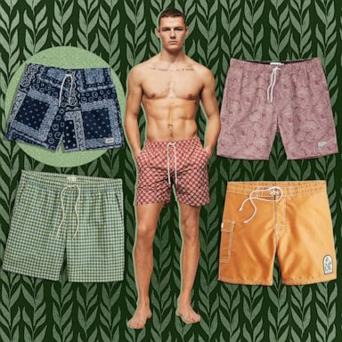 25 men's bathing suits: Shop stylish swim trunks and shorts for summer -  Good Morning America