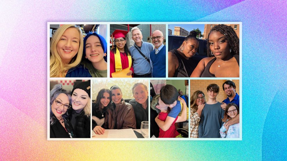 PHOTO: Parents across the country tell “GMA” the joy they find in parenting LGBTQ+ children.