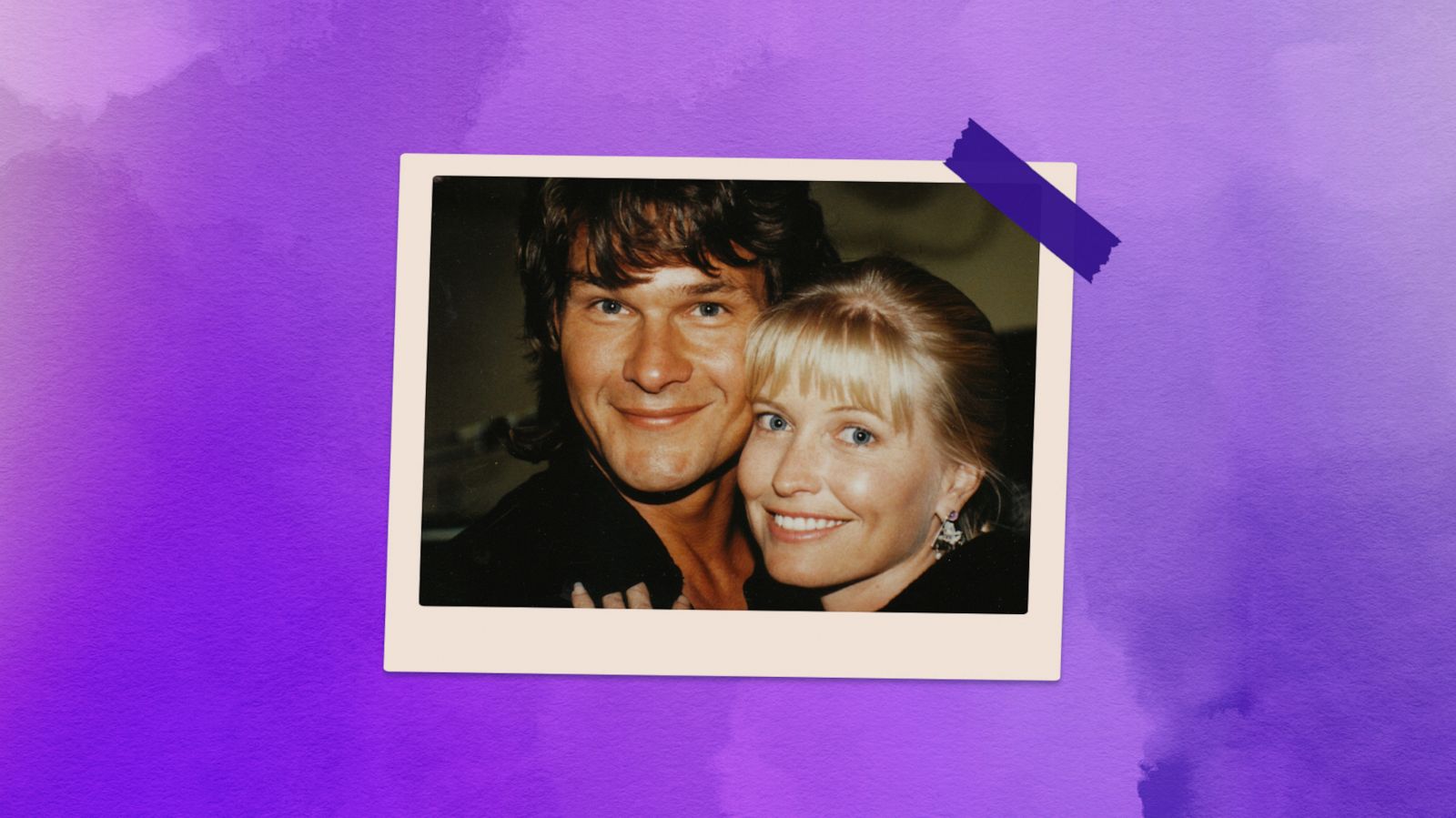 PHOTO: Patrick Swayze and wife Lisa Niemi Swayze in an undated photo