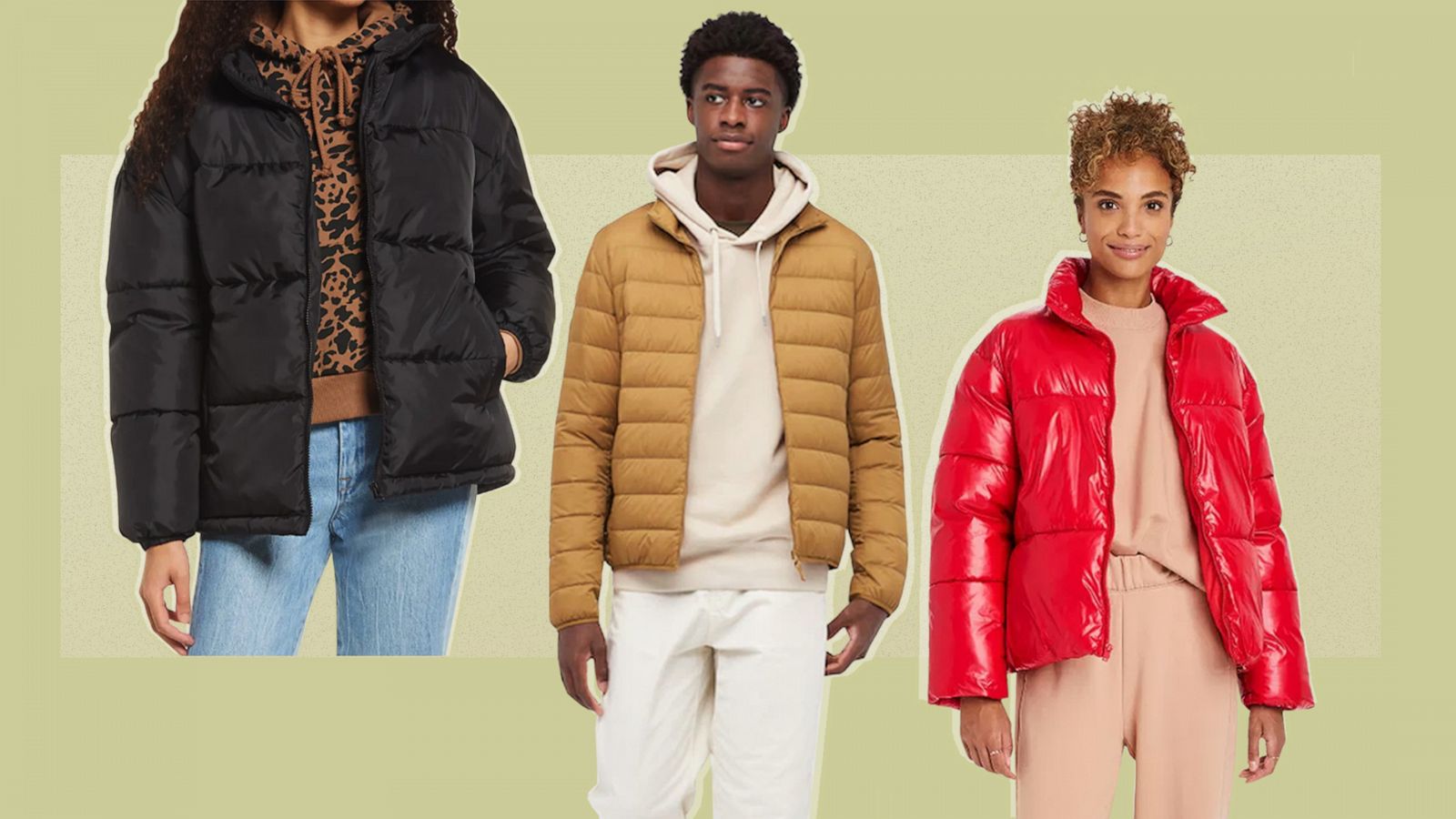 What are clearance puffy jackets called