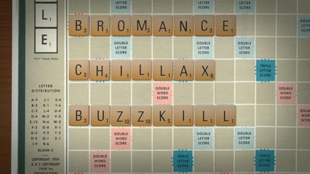 Video Scrabble s New Words A Buzzkill Or Bromance ABC News