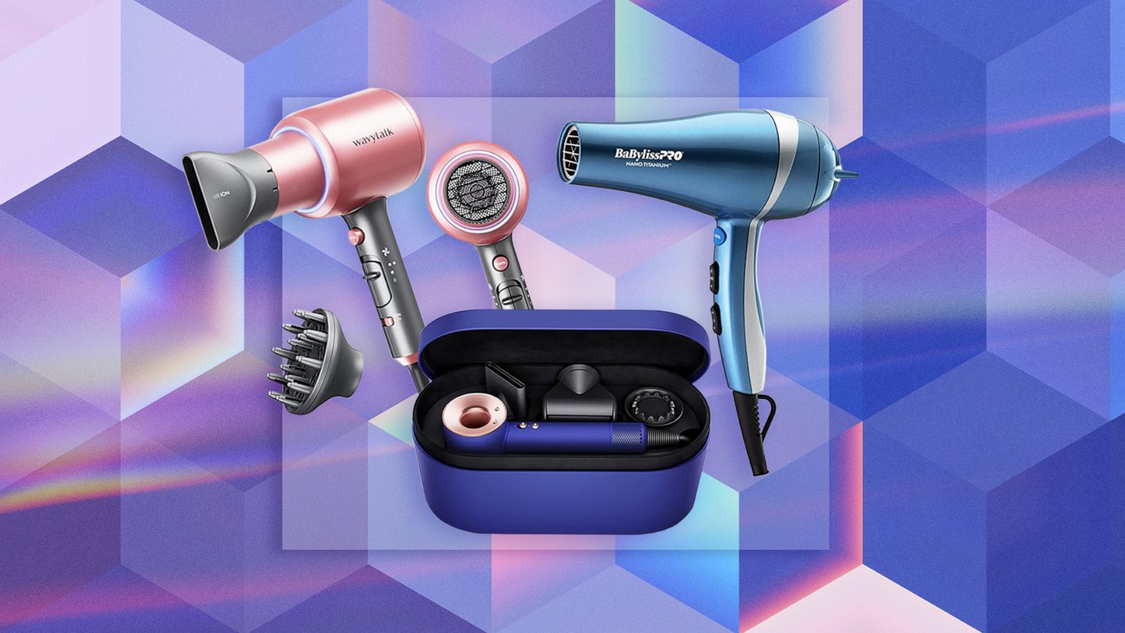 PHOTO: Shop hair dryers from Dyson, BaByliss, Wavytalk and more.