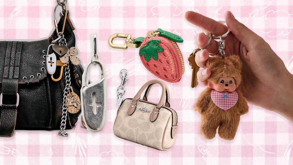 PHOTO: Shop trending bag charms starting under $10