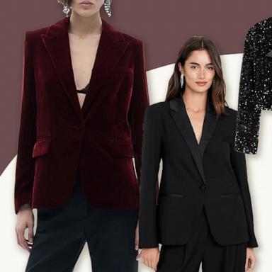 PHOTO: Shop winter and holiday blazer picks