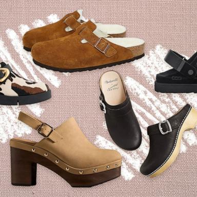 PHOTO: Shop stylish clogs for fall.