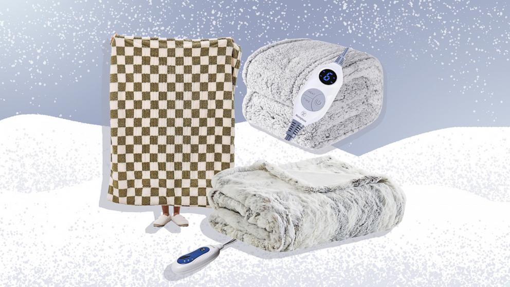 PHOTO: Shop heated blankets for winter.