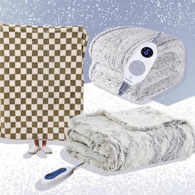 PHOTO: Shop heated blankets for winter.