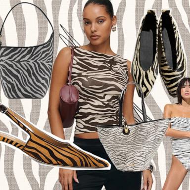 PHOTO: How to style zebra print for spring