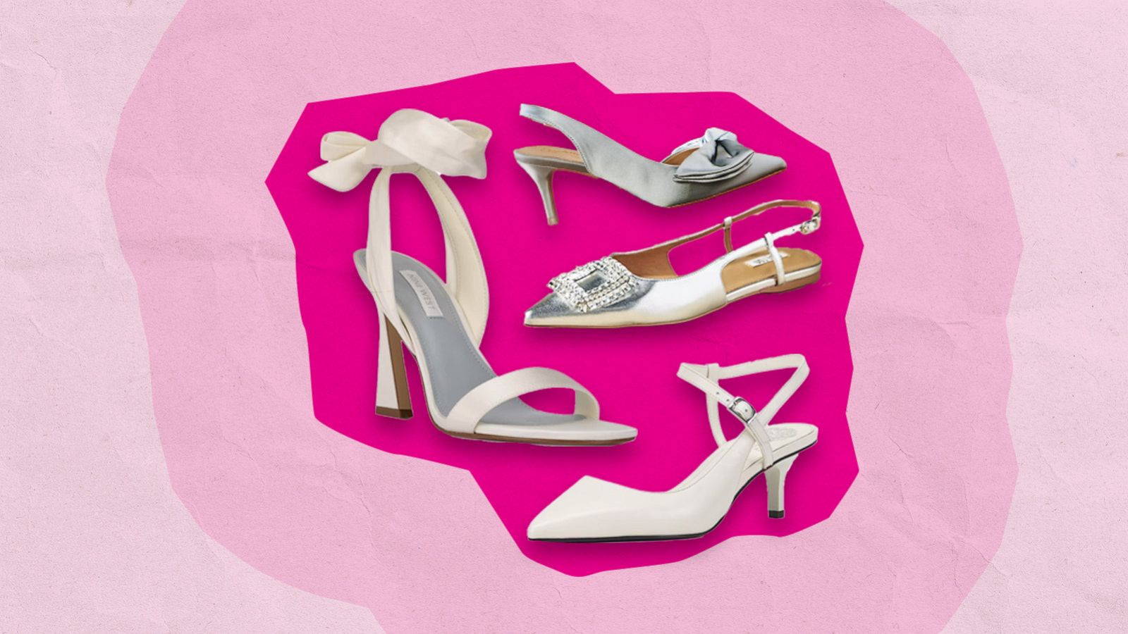 foragte status Praktisk Shop bridal shoes for both comfort and style - Good Morning America