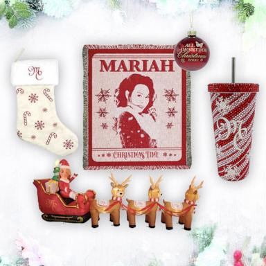 PHOTO:  Shop Mariah Carey-themed Christmas items.