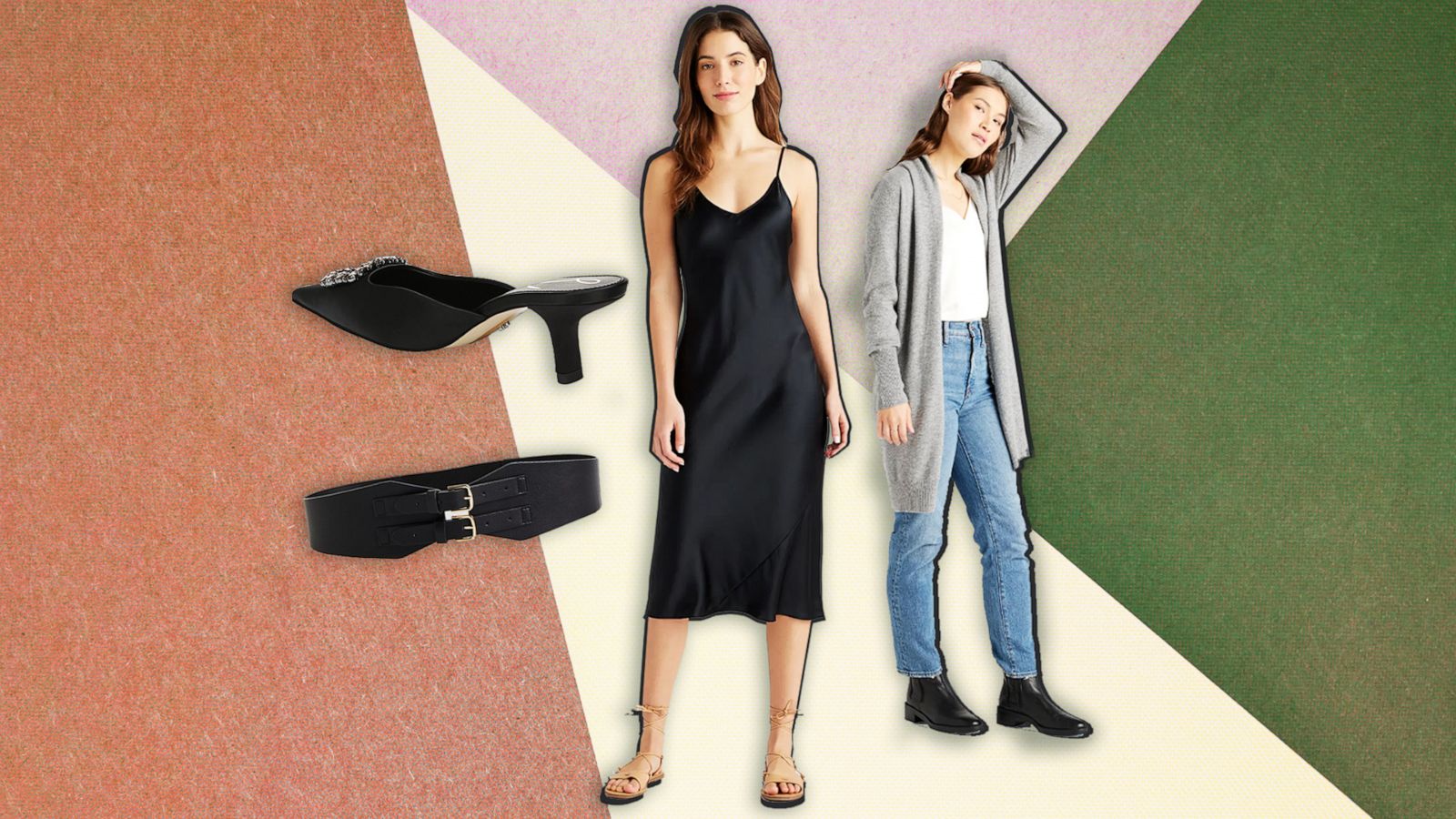 PHOTO: GMA How To Style A Slip Dress