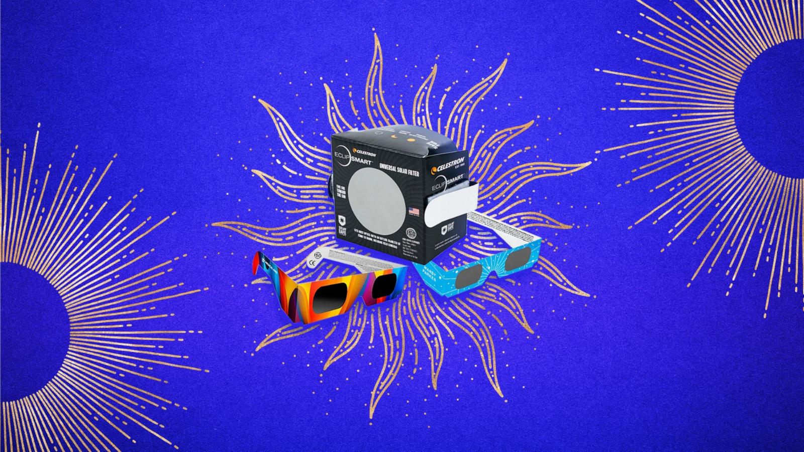 Eclipse glasses and viewers to protect your eyes