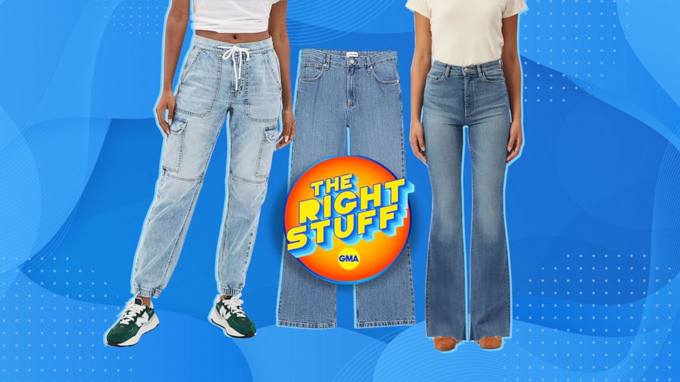 Shop the best denim from cargo to wide leg and more - Good Morning America