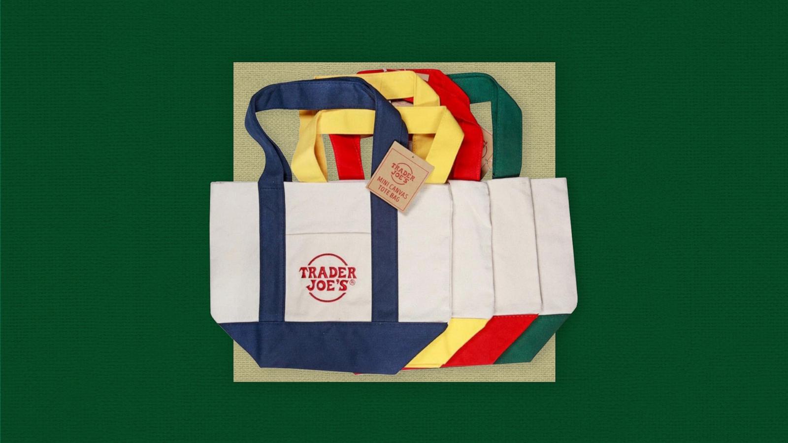 Trader Joe’s mini canvas tote bags are sold out