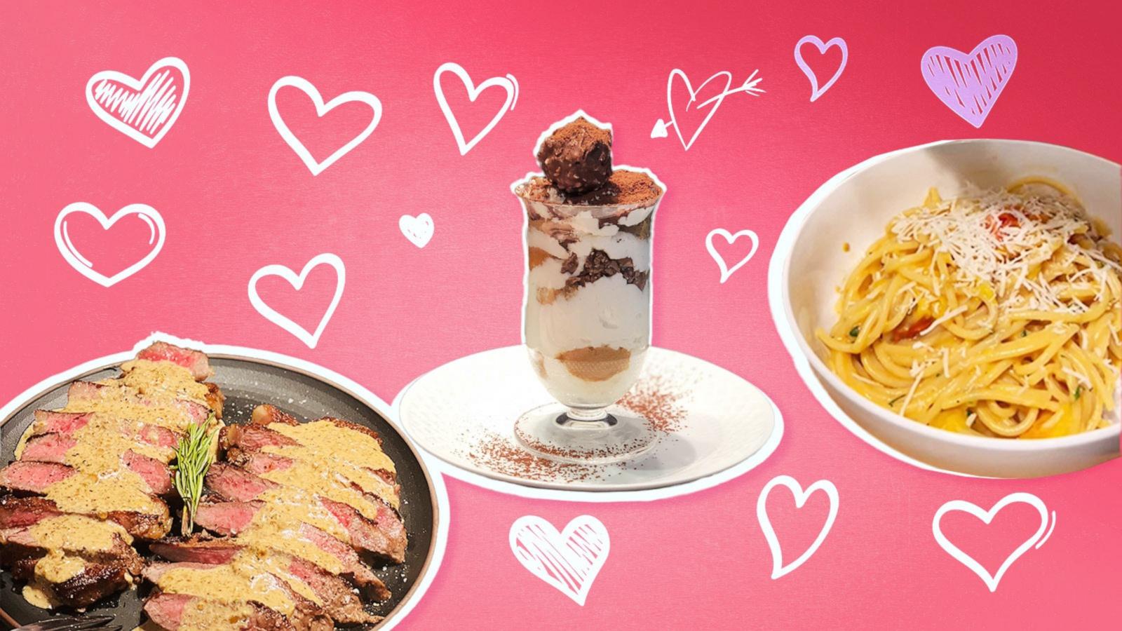 Easy Valentine’s Day recipes to make at home.