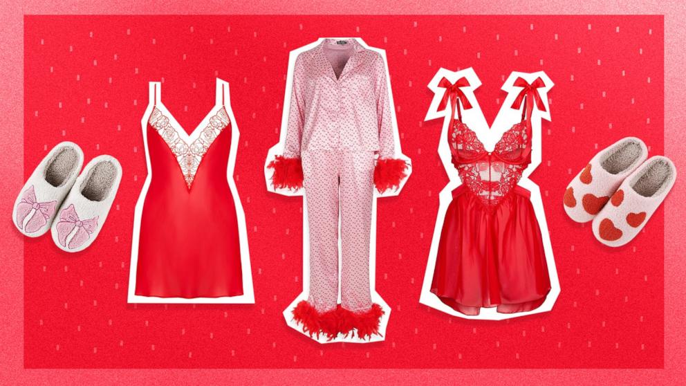 Shop Valentine's Day lingerie, robes, slippers and more