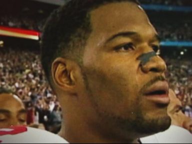 VIDEO: Former teammates and football colleagues offer their best wishes to the former NY Giants defensive end.