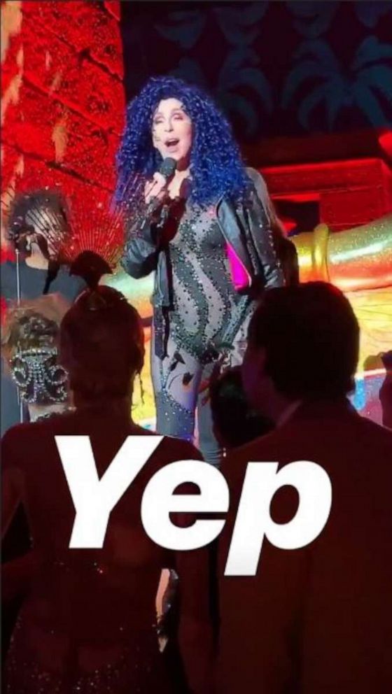 PHOTO: Cher performs inside the Metropolitan Museum of Art during the 2019 Met Gala.