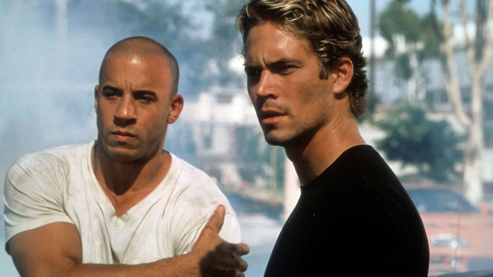 PHOTO: Vin Diesel and Paul Walker star in the 2001 film, "The Fast And The Furious."