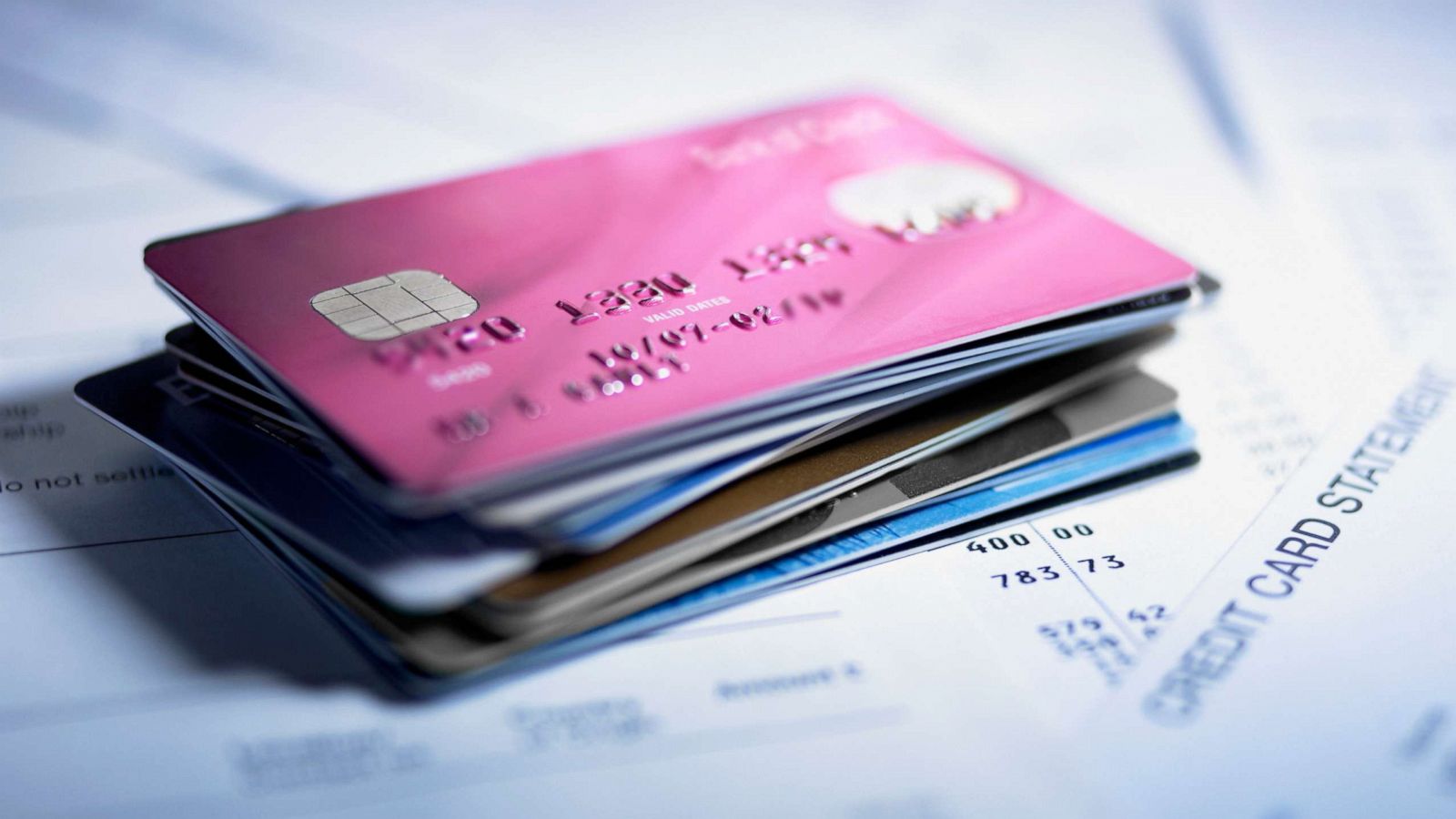 PHOTO: A stack of credit cards are seen in this undated stock photo.