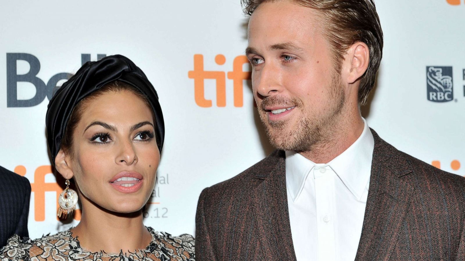 PHOTO: Eva Mendes and Ryan Gosling attend an event during the 2012 Toronto International Film Festival Sept. 7, 2012, in Toronto.