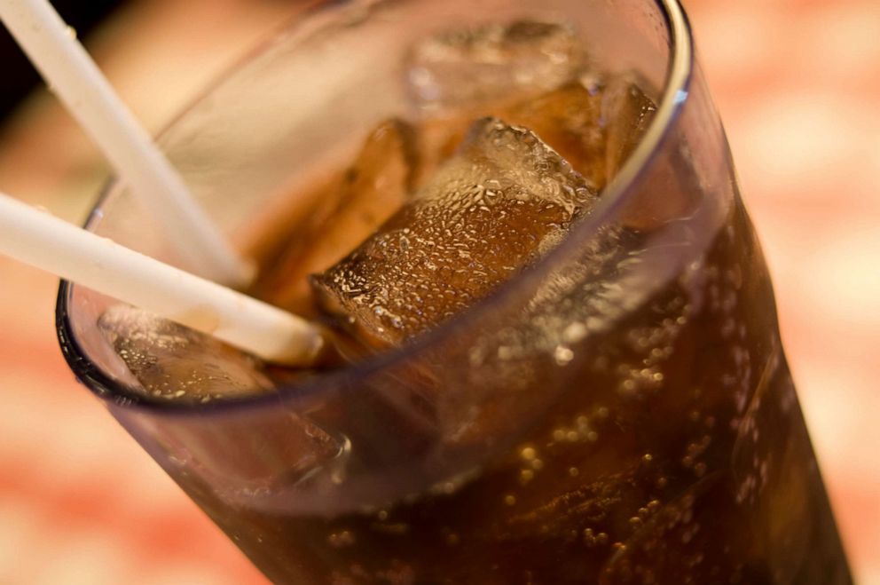 PHOTO: A glass of soda is seen in this stock photo.