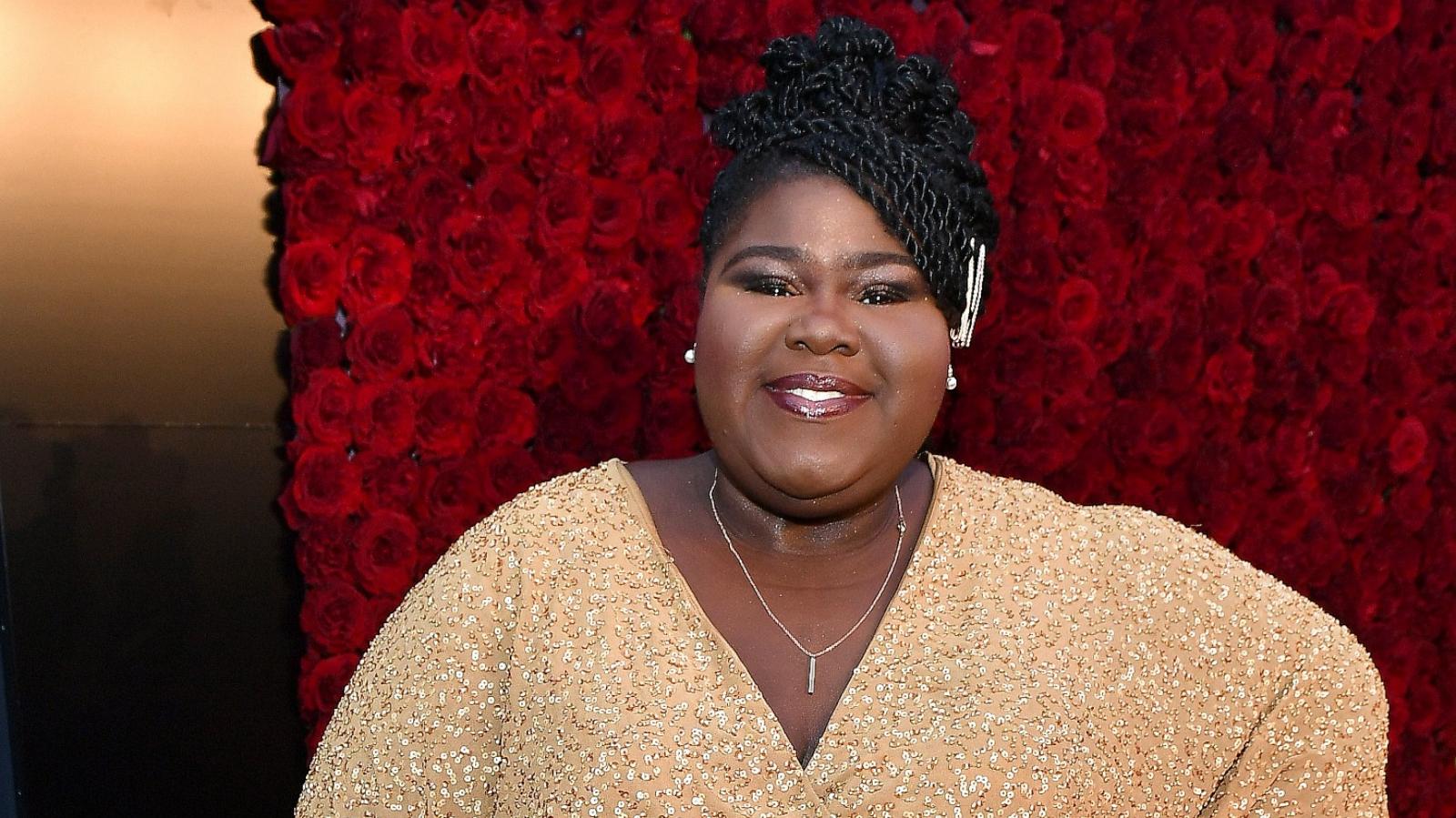 PHOTO: Gabourey Sidibe attends Tyler Perry Studios grand opening gala, Oct. 5, 2019, in Atlanta, Georgia.